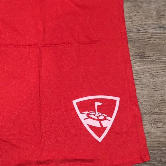 NWT. District Made. Top Golf. Loop Back Tank Top. Women’s Large. Shimmer Coral. - Picture 7 of 8